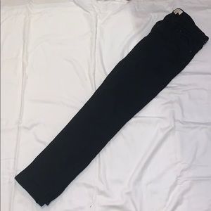 J. Crew straight leg, black wash jeans